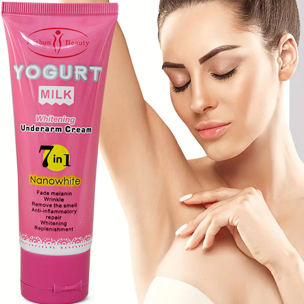 Crema Aclaradora Blanqueadora De Piel Axilas Rodillas Intima 